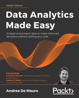 Data Analytics Made Easy 1st 9781801074155 Front Cover