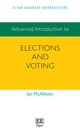 Advanced Introduction to Elections and Voting Advanced Introduction to Elections and Voting