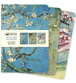 Vincent Van Gogh: Blossom Set of 3 Midi Notebooks Vincent Van Gogh: Blossom Set of 3 Midi Notebooks