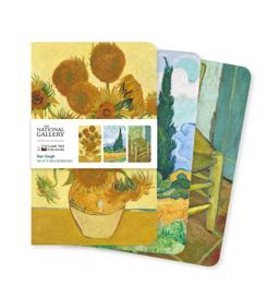 National Gallery: Van Gogh Set of 3 Mini Notebooks National Gallery: Van Gogh Set of 3 Mini Notebooks