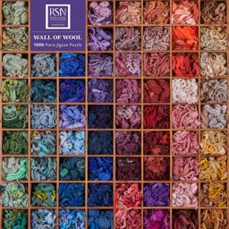 Adult Jigsaw Puzzle: Royal School of Needlework: Wall of Wool Adult Jigsaw Puzzle: Royal School of Needlework: Wall of Wool