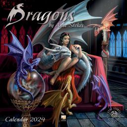 Dragons by Anne Stokes Wall Calendar 2024 (Art Calendar) Dragons by Anne Stokes Wall Calendar 2024 (Art Calendar)