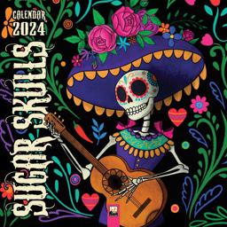 Sugar Skulls Wall Calendar 2024 (Art Calendar) Sugar Skulls Wall Calendar 2024 (Art Calendar)