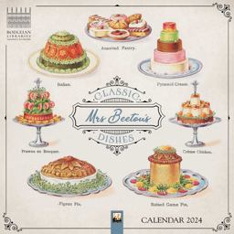 Bodleian Libraries: Mrs Beeton's Classic Dishes Wall Calendar 2024 (Art Calendar) Bodleian Libraries: Mrs Beeton's Classic Dishes Wall Calendar 2024 (Art Calendar)
