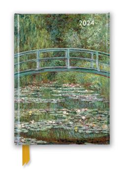 Claude Monet: Bridge over a Pond of Waterlilies 2024 Luxury Diary - Page to View with Notes Claude Monet: Bridge over a Pond of Waterlilies 2024 Luxury Diary - Page to View with Notes