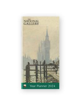 National Gallery: Monet, the Thames below Westminster 2024 Year Planner - Month to View National Gallery: Monet, the Thames below Westminster 2024 Year Planner - Month to View