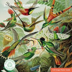 Adult Sustainable Jigsaw Puzzle V&a: Hummingbirds Adult Sustainable Jigsaw Puzzle V&a: Hummingbirds