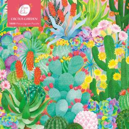 Adult Jigsaw Puzzle: Bex Parkin: Cactus Garden Adult Jigsaw Puzzle: Bex Parkin: Cactus Garden