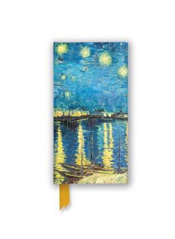 Vincent Van Gogh: Starry Night over the Rhône (Foiled Slimline Journal) Vincent Van Gogh: Starry Night over the Rhône (Foiled Slimline Journal)