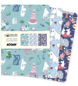Moomin Classics Set of 3 Midi Notebooks Moomin Classics Set of 3 Midi Notebooks