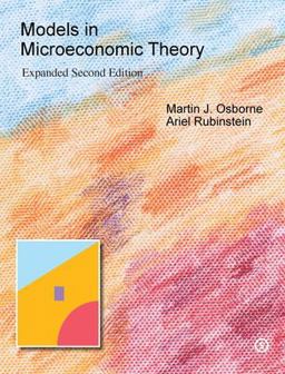 Models in Microeconomic Theory
