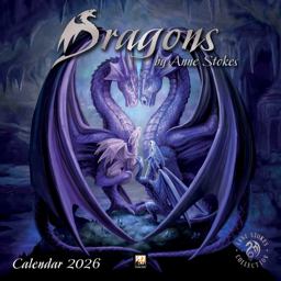 Dragons by Anne Stokes Wall Calendar 2026 (Art Calendar) Dragons by Anne Stokes Wall Calendar 2026 (Art Calendar)