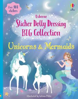 Sticker Dolly Dressing Big Collection Unicorns and Mermaids