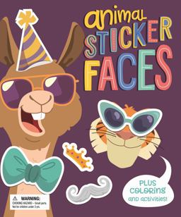 Animal Sticker Faces
