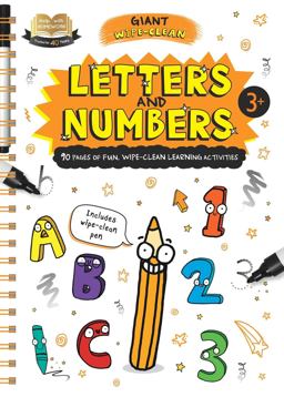 Help with Homework Letters and Numbers-Giant Wipe-Clean Learning Activities Book