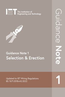 Guidance Note 1: Selection and Erection