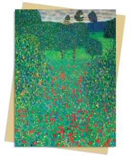 Gustav Klimt: Poppy Field Greeting Card Pack Gustav Klimt: Poppy Field Greeting Card Pack