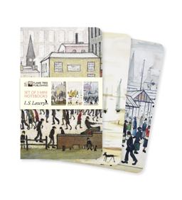 L. S. Lowry Set of 3 Mini Notebooks L. S. Lowry Set of 3 Mini Notebooks
