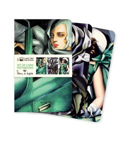 Tamara de Lempicka Set of 3 Mini Notebooks Tamara de Lempicka Set of 3 Mini Notebooks
