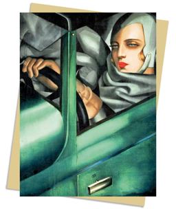 Tamara de Lempicka: Tamara in the Green Bugatti, 1929 Greeting Card Pack Tamara de Lempicka: Tamara in the Green Bugatti, 1929 Greeting Card Pack