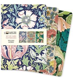 William Morris Set of 3 Midi Notebooks William Morris Set of 3 Midi Notebooks