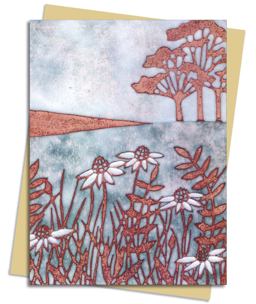 Janine Partington: Copper Foil Meadow Scene Greeting Card Pack Janine Partington: Copper Foil Meadow Scene Greeting Card Pack