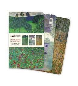 Klimt Landscapes Set of 3 Mini Notebooks Klimt Landscapes Set of 3 Mini Notebooks
