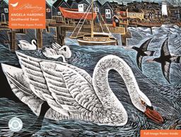 Adult Sustainable Jigsaw Puzzle Angela Harding: Southwold Swan Adult Sustainable Jigsaw Puzzle Angela Harding: Southwold Swan