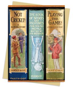 Bodleian: Book Spines Boys Sports Greeting Card Pack Bodleian: Book Spines Boys Sports Greeting Card Pack