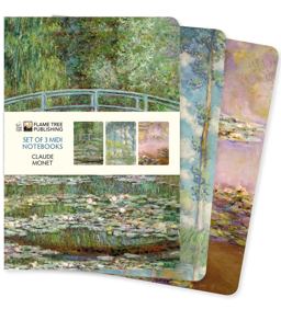 Claude Monet Set of 3 Midi Notebooks Claude Monet Set of 3 Midi Notebooks