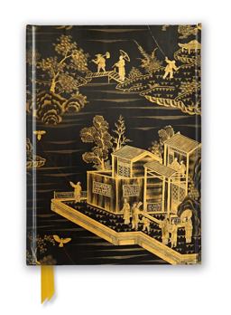 Chinese Lacquer Black and Gold Screen (Foiled Journal) Chinese Lacquer Black and Gold Screen (Foiled Journal)