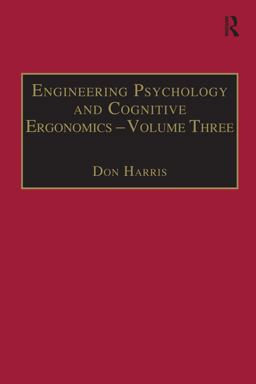 Engineering Psychology and Cognitive Ergonomics