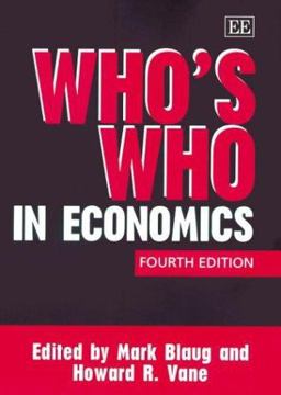 Who's Who in Economics Who's Who in Economics