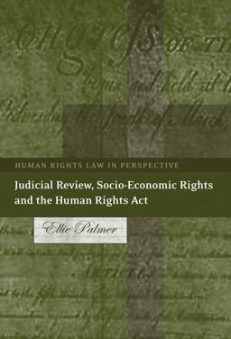 Judicial Review, Socio-Economic Rights and the Human Rights Act  9781841139760 Front Cover
