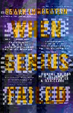 When Genius Failed: The Rise and Fall of Long Term Capital Management  9781841155043 Front Cover