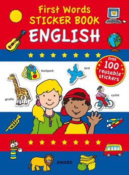 First Words Sticker Books: English