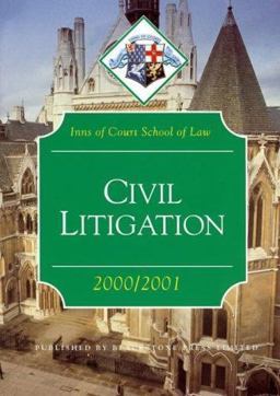 Civil Litigation, 2000-2001