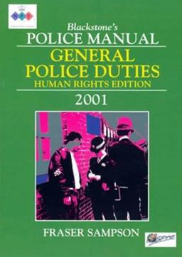 Blackstone's Police Manual
