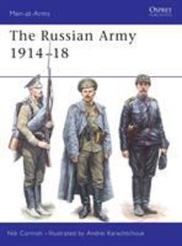 Russian Army 1914-18  9781841763033 Front Cover