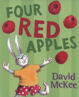 Four Red Apples