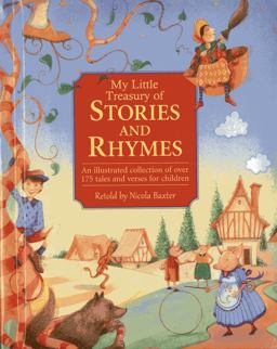 My Little Treasury of Stories and Rhymes  9781843229049 Front Cover