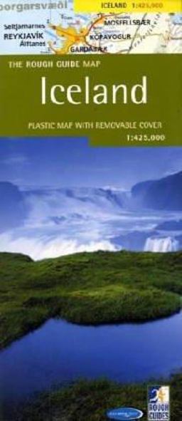 Rough Guide Map - Iceland