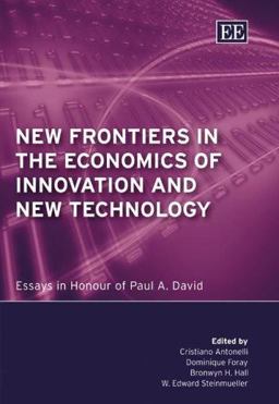 New Frontiers in the Economics of Innovation and New Technology New Frontiers in the Economics of Innovation and New Technology