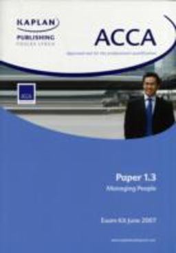 Acca Paper 1. 3 Exam Kit