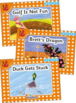 Jolly Phonics Orange Level Readers Set 3