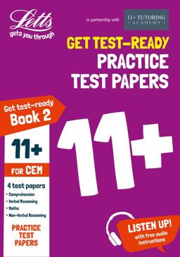 Letts 11+ Success -- 11+ Practice Test Papers Book 2, Inc. Audio Download: for the CEM Tests