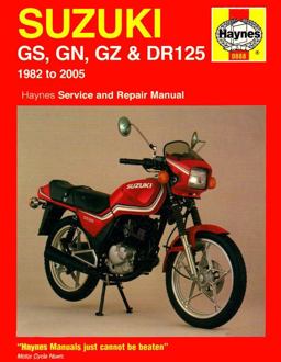 Suzuki GS and DR125, '82-'05 7th 9781844252787 Front Cover