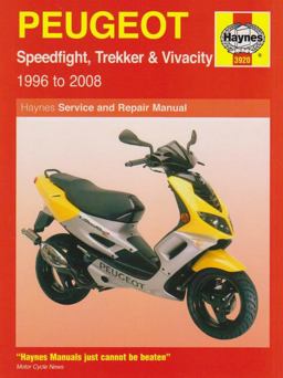 Peugeot Speedfight, Trekker & Vivacity 1996 to 2008
