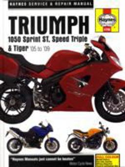 Triumph 1050 Sprint ST, Speed Triple and Tiger (04-09)
