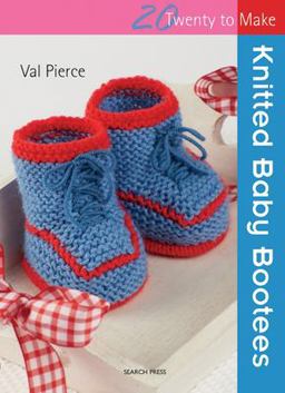 Knitted Baby Bootees  9781844486410 Front Cover